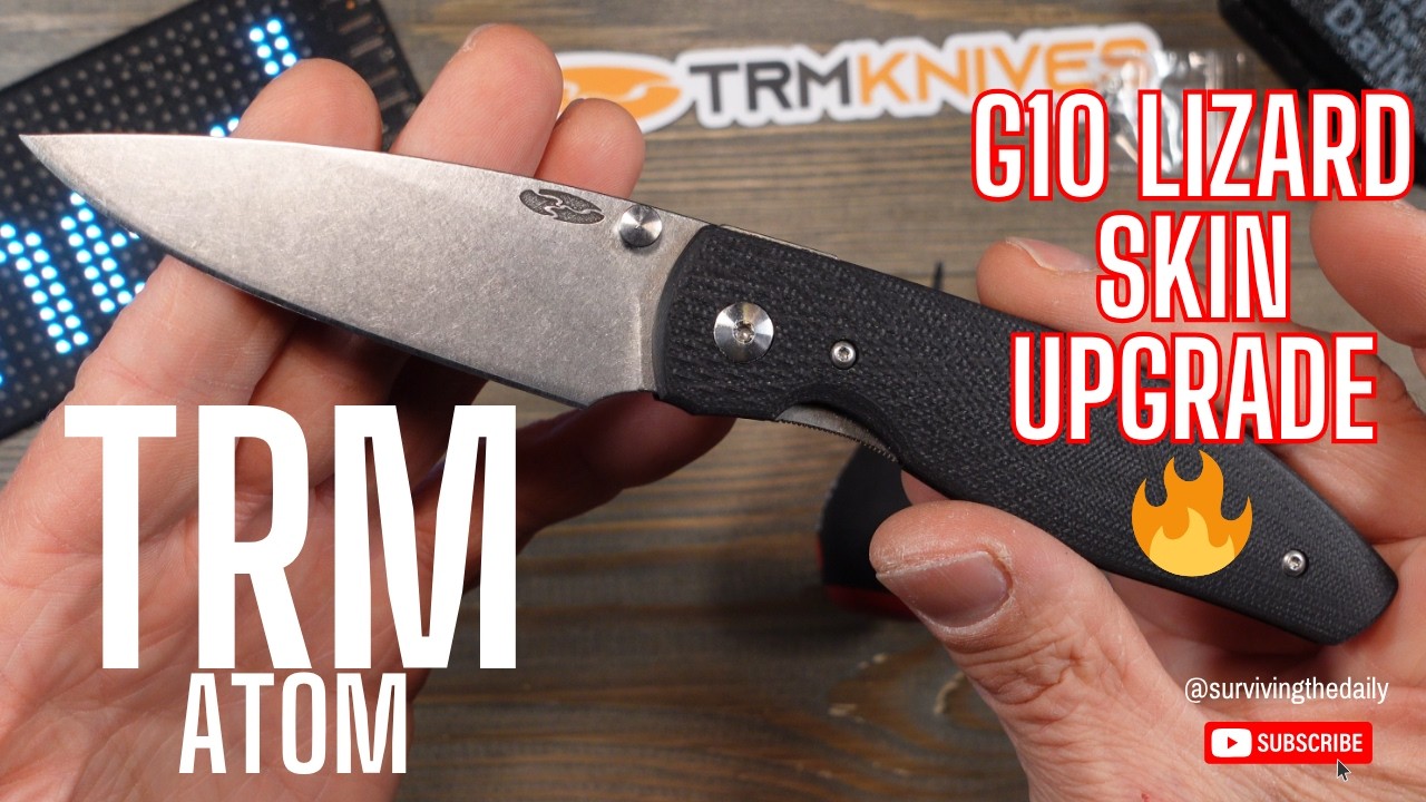 Замена шкалы TRM Atom – простое обновление кожи ящерицы G10 (100% сделано в США!