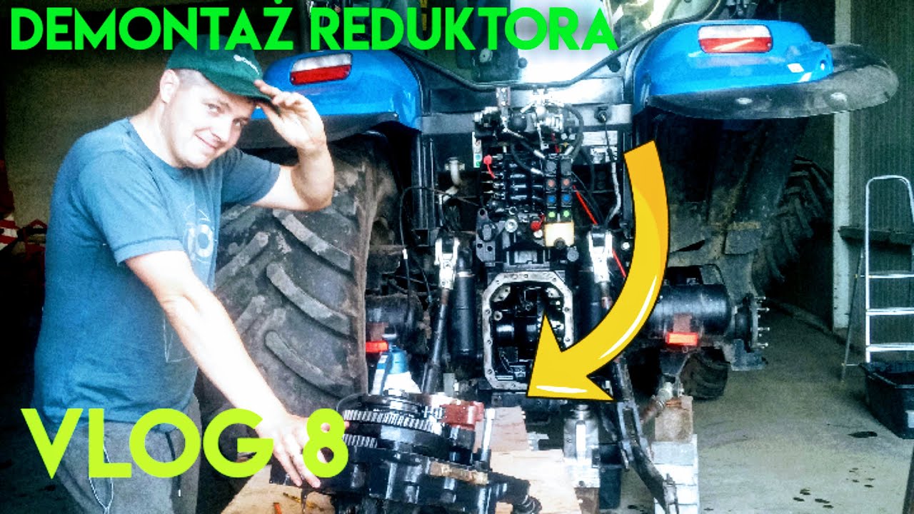 ROZBIERANIE REDUKTORA WOM | Wymiana uszczelniacza NEW HOLLAND T6 T6000 TSA CASE MAXXUM