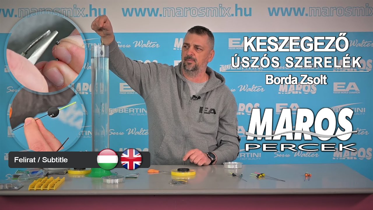 MAROS PERCEK - Keszegező &uacute;sz&oacute;s szerel&eacute;k k&eacute;sz&iacute;t&eacute;se - Borda Zsolt