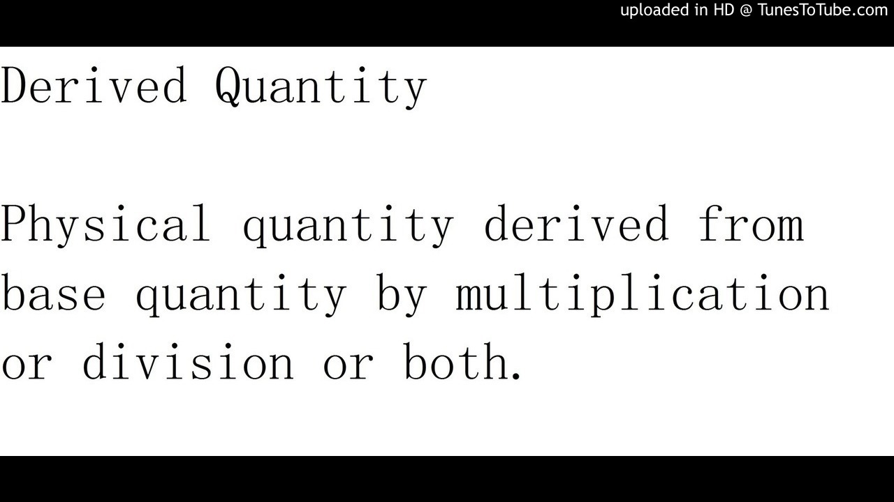 Derived Quantity definition for SPM students (Auditory memory)