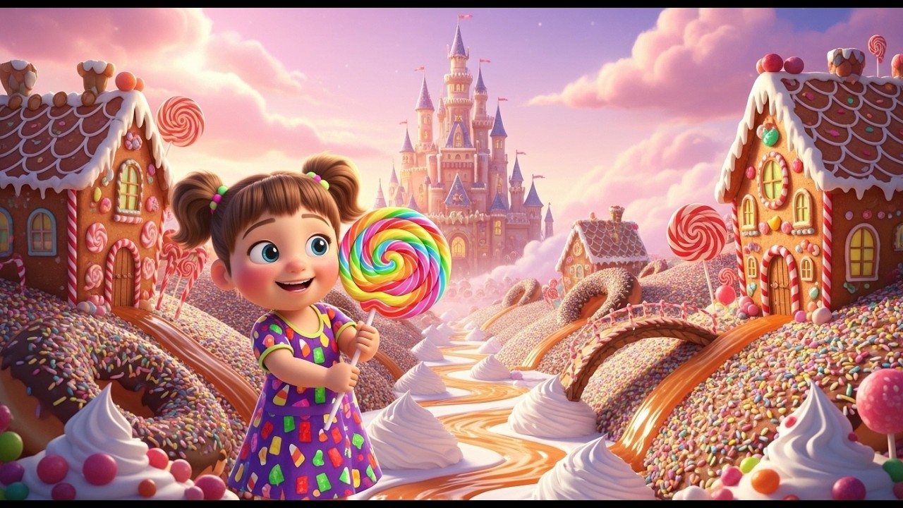 SŁODKI ZAWRÓT GŁOWY 🍭 Piosenka dla dzieci o słodyczach | Czekolada, Żelki, Lizaki (Hicior!)