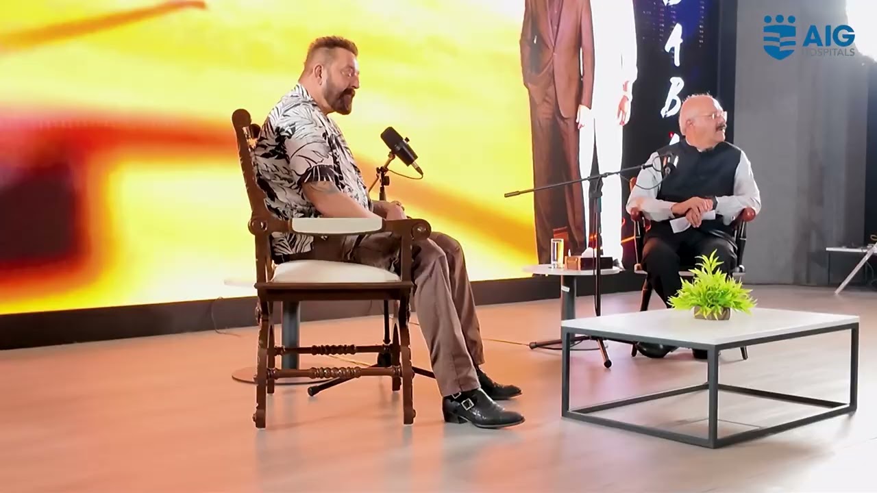 Sanjay Dutt at AIG Conversations | Life, Lessons & Legacy with Dr. D. Nageshwar Reddy