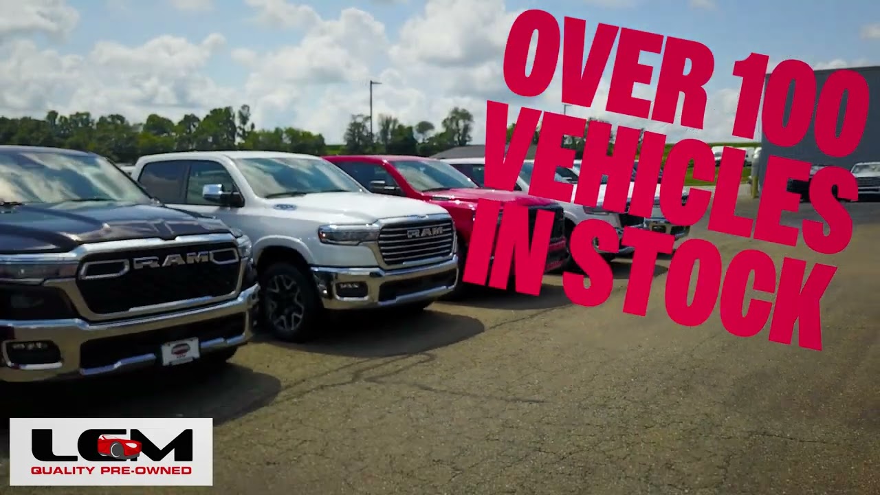 Discover a Vehicle You'll Love at LCM Quality Pre-Owned: Opening Soon!