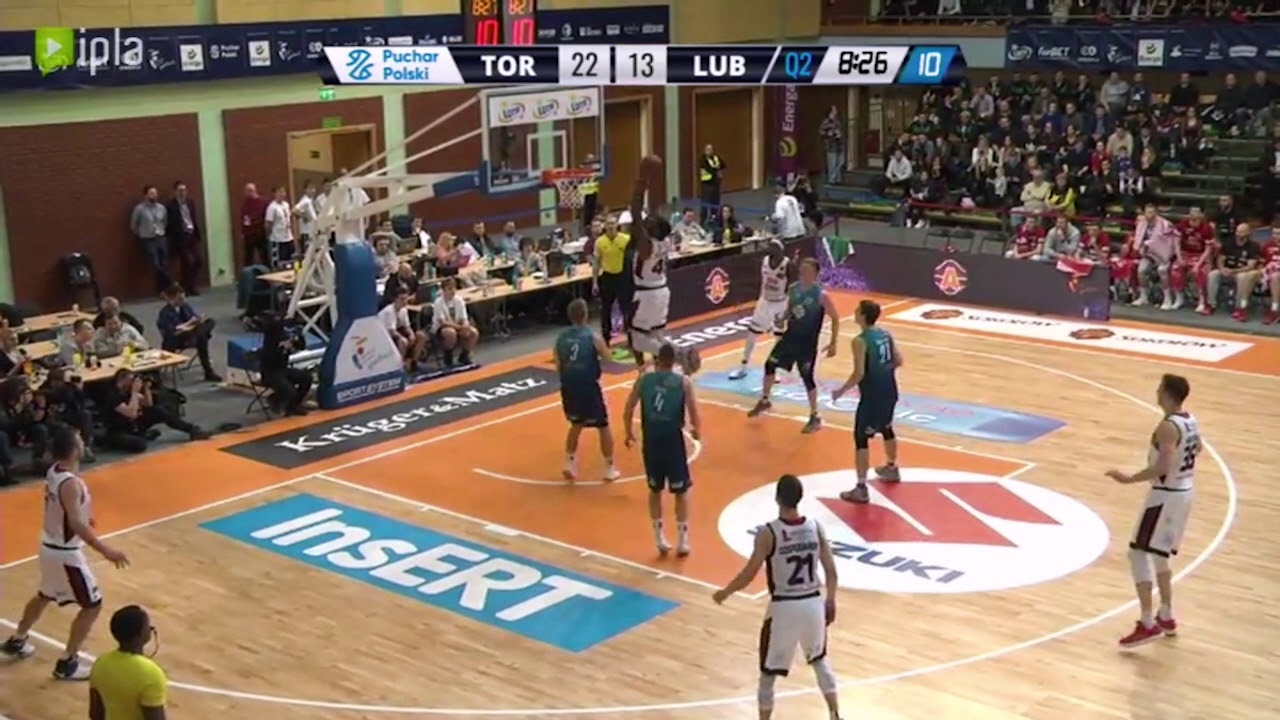 Lewis dw&oacute;jkowo z Reynoldsem #PucharEBL #EnergaBasketLiga #PLKPL