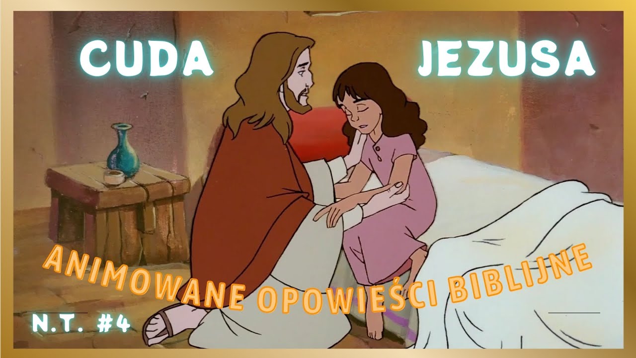 4. Nowy Testament - Cuda Jezusa. (Animowane Opowieści Biblijne, Nest i Hagi) - PL, Full HD.