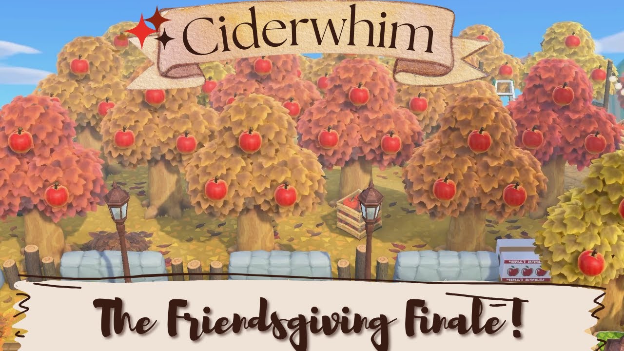 🍂 Final Tour of Ciderwhim | Cozy Friendsgiving Island DA Now Live! 🌽
