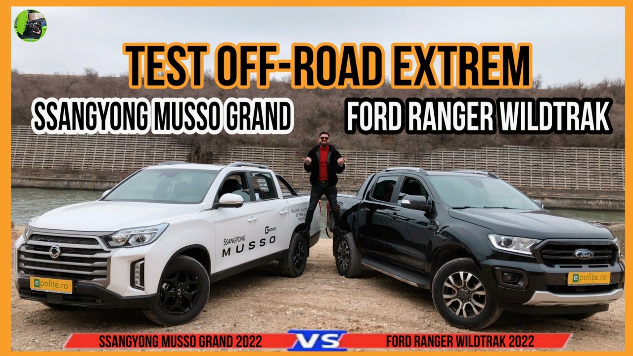 КТО ПОБЕДИТ В НАШЕМ ТЕСТЕ!? - Ssangyong Musso Grand против Ford Ranger WildTrak || Bercu Ionut