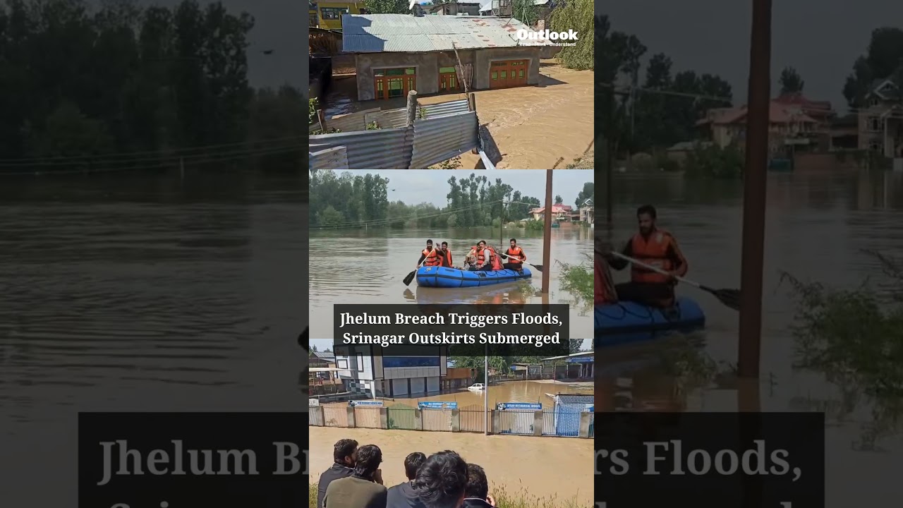 Jhelum Breach Triggers Floods, Srinagar Outskirts&nbsp;Submerged