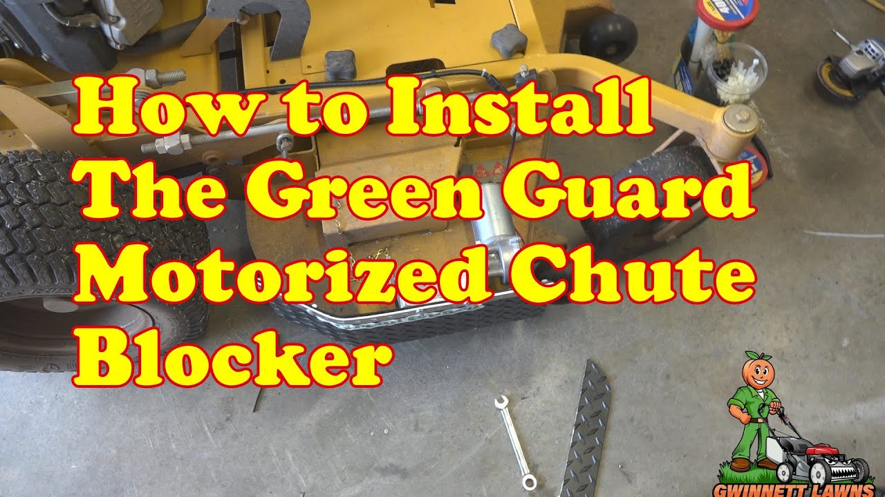 How to Install The Green Guard Motorized Chute Blocker HD Version