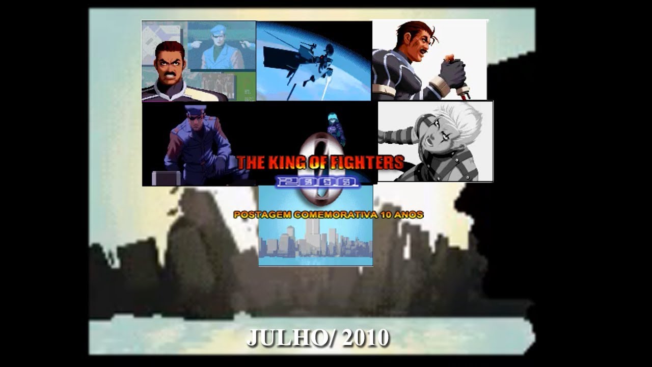 KOF 2000 K Team Gameplay, finais PT-BR e traduções