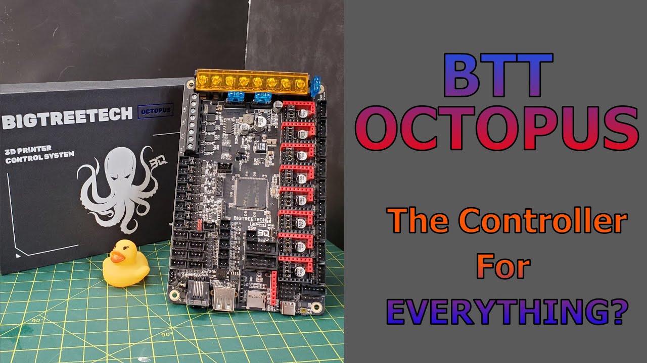 BTT Octopus - This Controller Has (almost) EVERYTHING