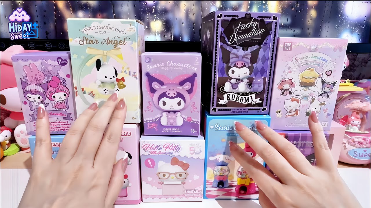 Opening 10 Mystery Sanrio Boxes! 🍭 My Melody, Kuromi, Cinnamoroll & More! 