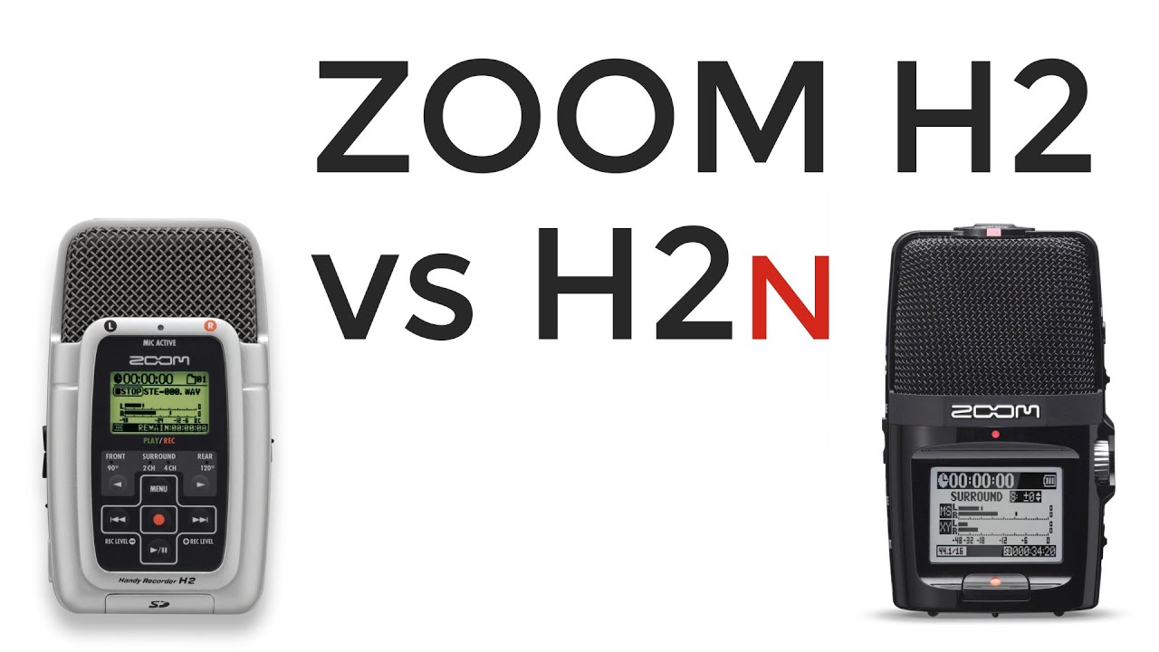 ZOOM H2 vs H2N
