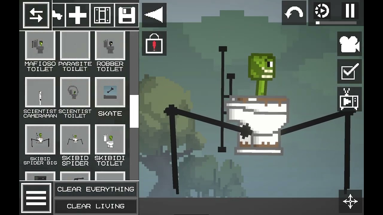 Showing all of my saves in melon playground. :sorry yall i know this are mods