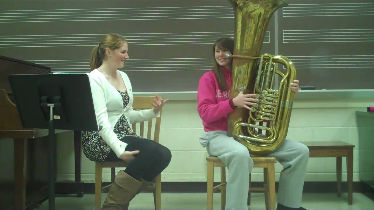Jen Grill Teaching Tuba