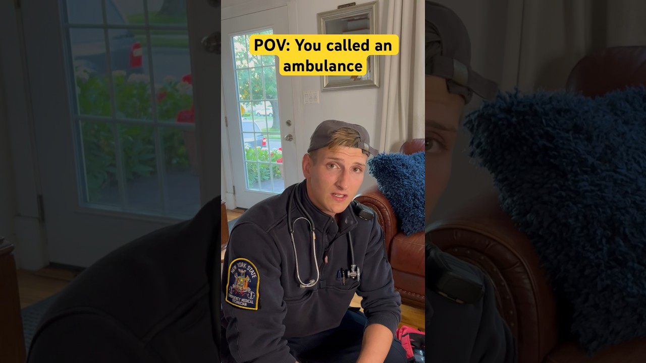 POV: Вы вызвали скорую помощь