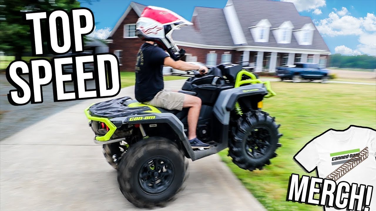 Тюнингованный CAN-AM MONSTER 2020 года! Невероятно быстрый!