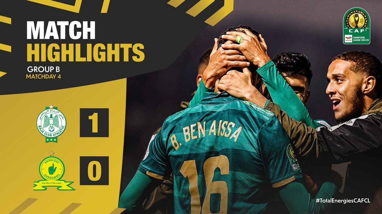 HIGHLIGHTS | Raja CA 🆚 Mamelodi Sundowns | Matchday 4 | 2024/25 #TotalEnergiesCAFCL