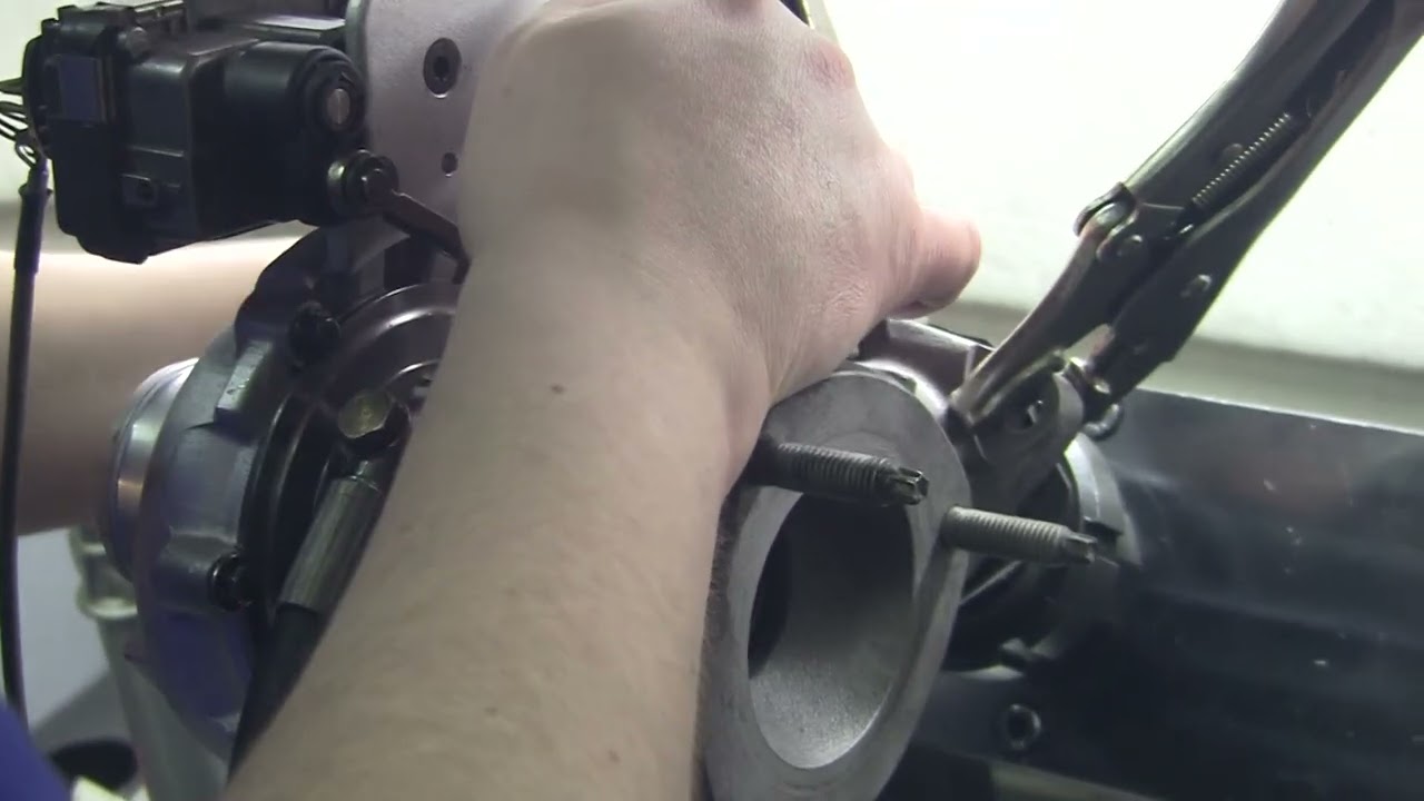 Сборка турбины Ford Transit. Настройка на стенде.