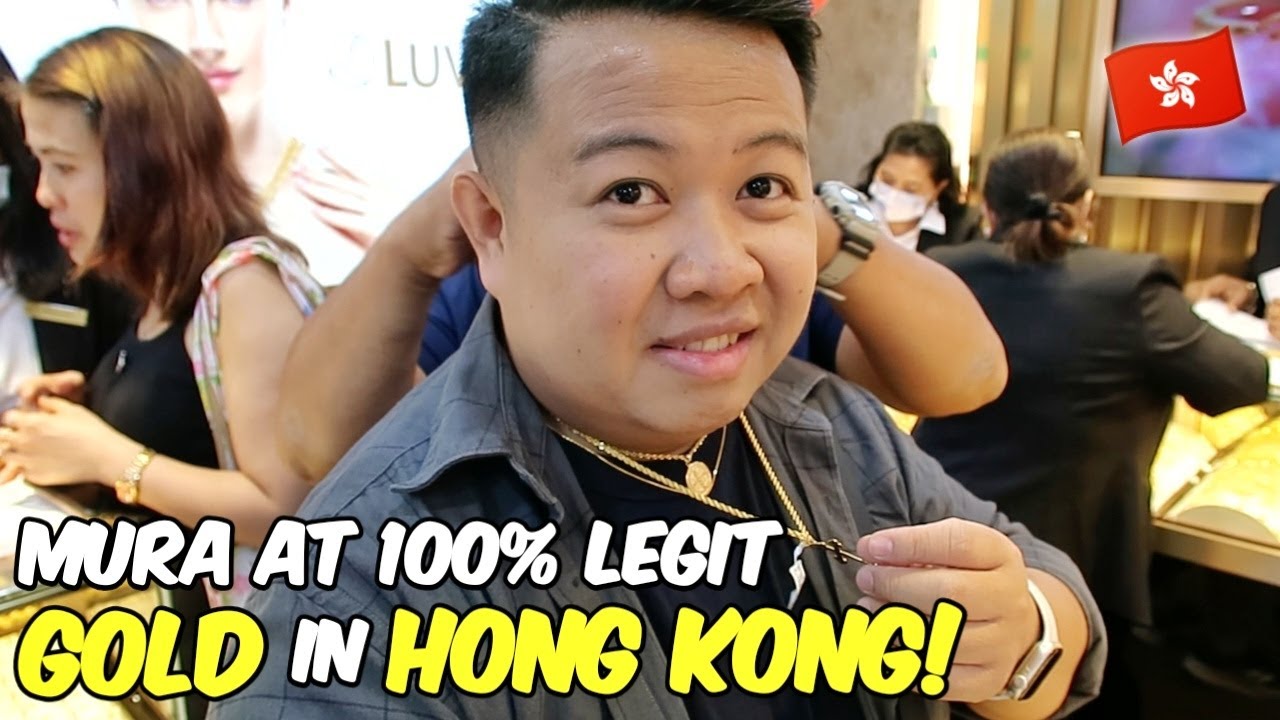INVEST PA MORE! Let's buy GOLD JEWELRY in HONG KONG!🇭🇰 |Jm Banquicio