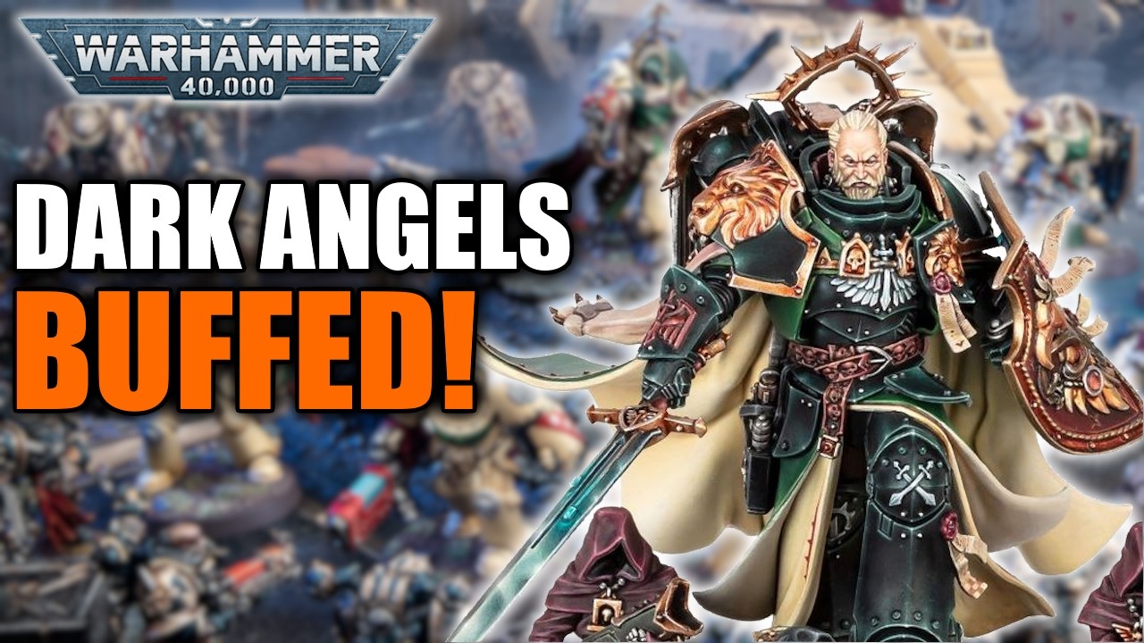 Огромные обновления правил для Dark Angels! | Warhammer 40K 10-я редакция