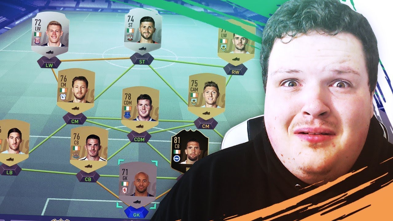 so i used a full Irish team in fut champs...