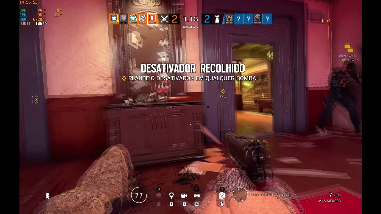 1.&ordm; M&ecirc;s no pc R6 #1