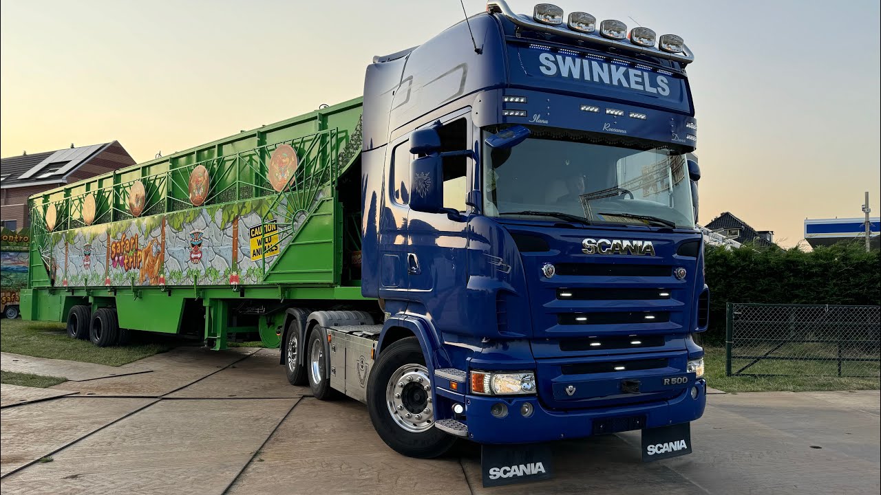 Kermis Santpoort 2024 Transport en opbouw Deel 4