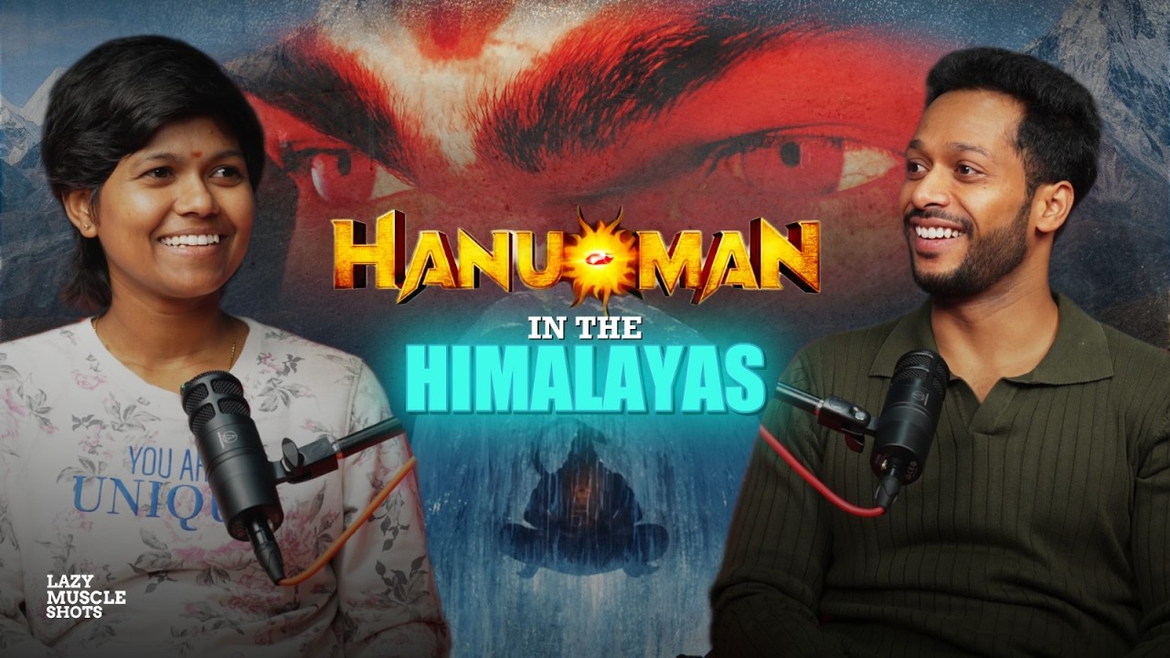 🚨HANUMAN in himalayas real or MYTH ? | Poorna Malavath | Lazymuscle | Telugu Podcast