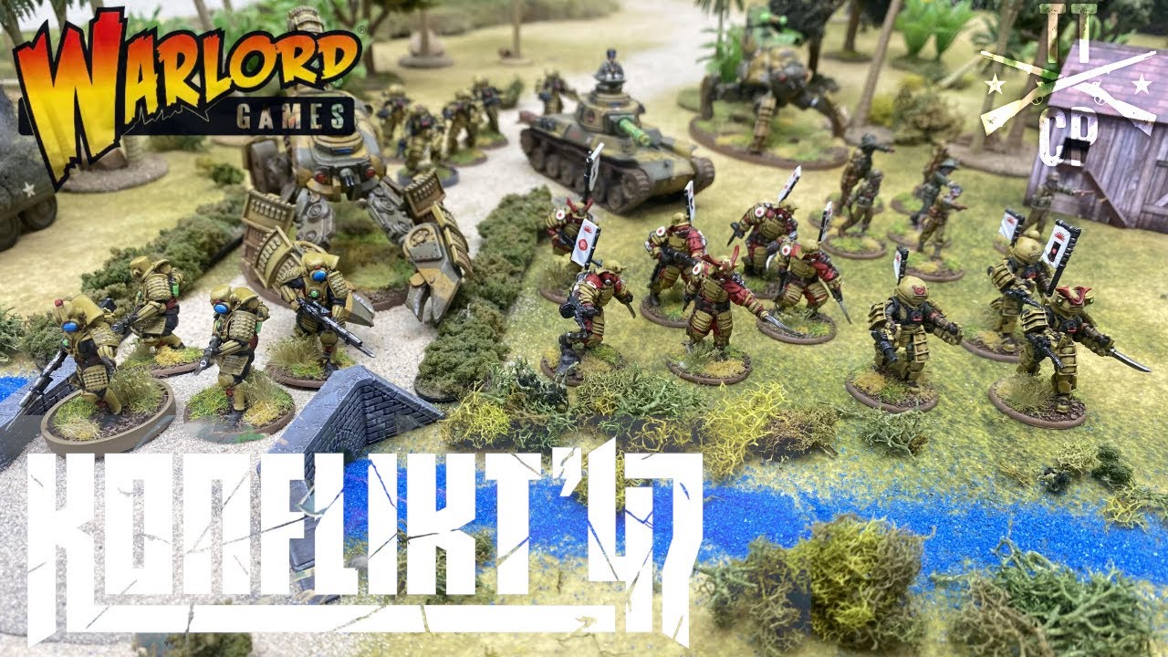 Tabletop Command Post: Konflikt '47 Battle Report- Japan Strikes!