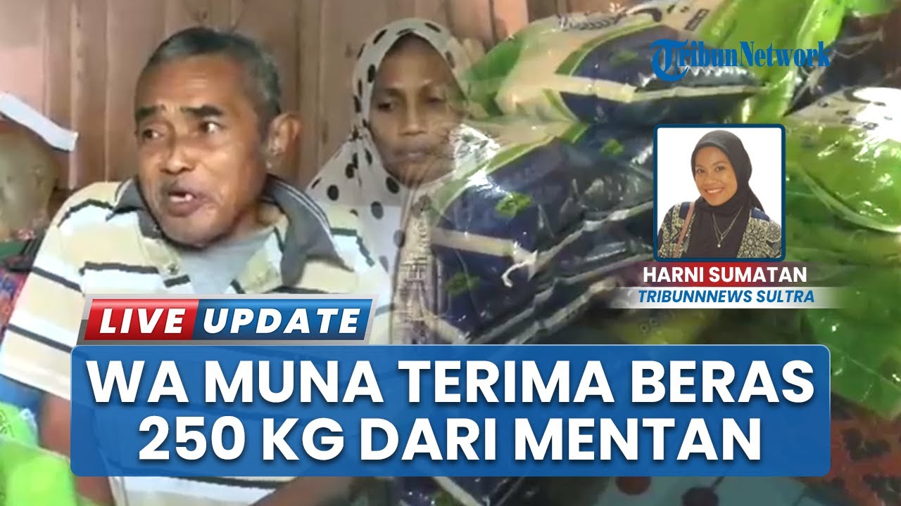 Viral Bantuan Dana Ditarik Kelurahan gegara Salah Data, Warga Baubau Kini Terima Beras 250 Kg