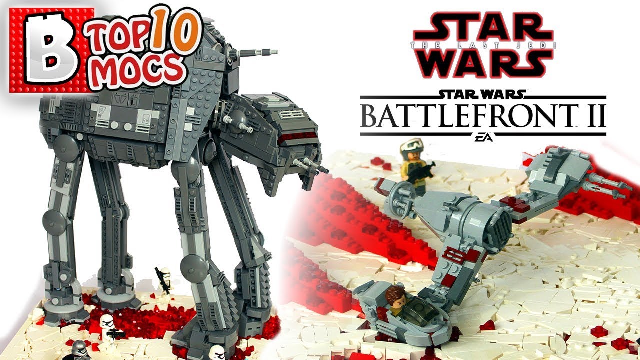 This LEGO Star Wars Battle of Crait is SALTY & SWEET! | TOP 10 MOCs of the Week