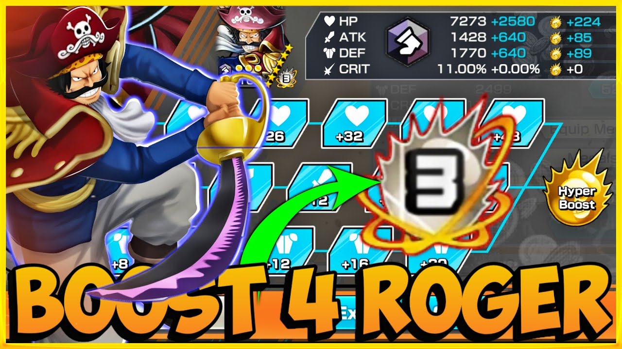 Finally Completed that Boost 4 Dark Roger Mission | One Piece Bounty Rush