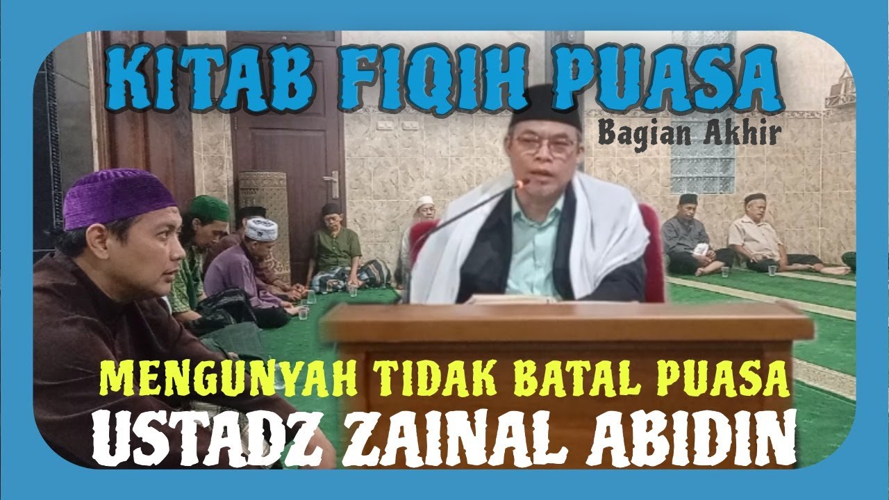 MAKRUH BISA MENGURANGI PAHALA - KITAB PUASA BAG.3 | UJE ALBETAWY #ramadhan2026 #fiqihpuasa