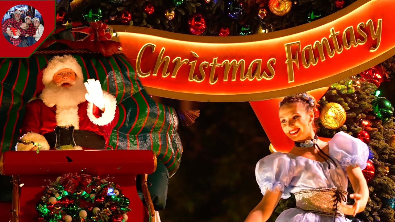 Christmas Fantasy ~ Disneyland Holiday Parade 2024