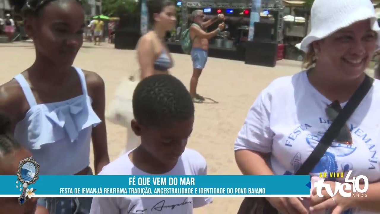 FESTA DE YEMANJA EM PRAIA DO FORTE | TVE REVISTA 02/02/2026