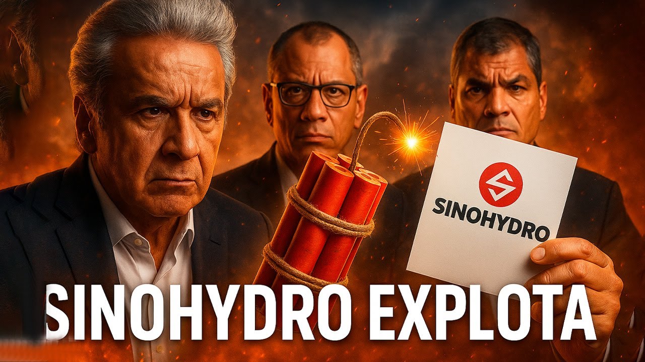 ÚLTIMA HORA: Lo que conecta a Moreno, Glas y Correa en el caso Sinohydro