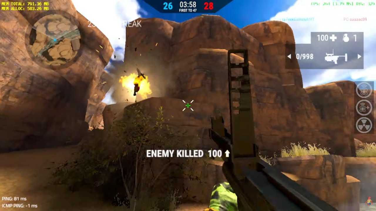 Canyon Gun Game Nuke - Bullet Force Steam