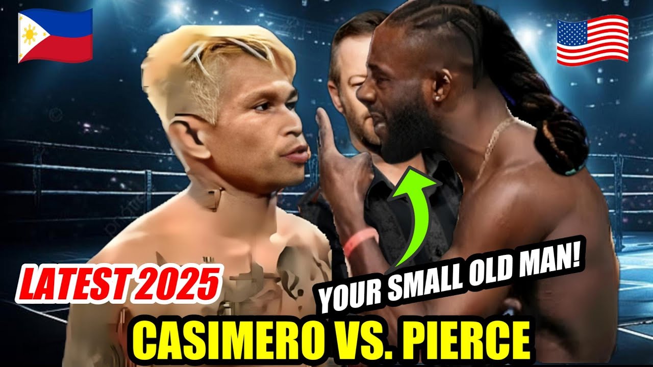 LATEST 2025 | CASIMERO VS. PIERCE! NEGRO BAGSAK KAY QUADRO ALAS!