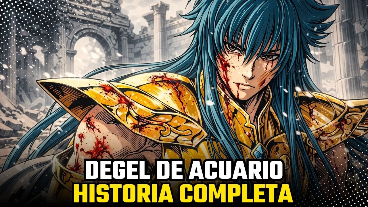 DÉGEL DE ACUARIO: Historia, Poderes y Muerte Explicados!! THE LOST CANVAS!