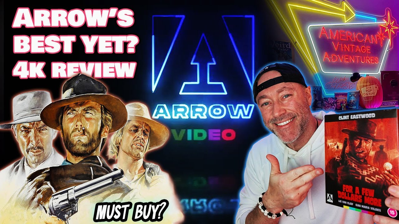 Arrow Video FOR A FEW DOLLARS MORE 4kuhd Review | Why This Spaghetti Western Just Got Even Better!