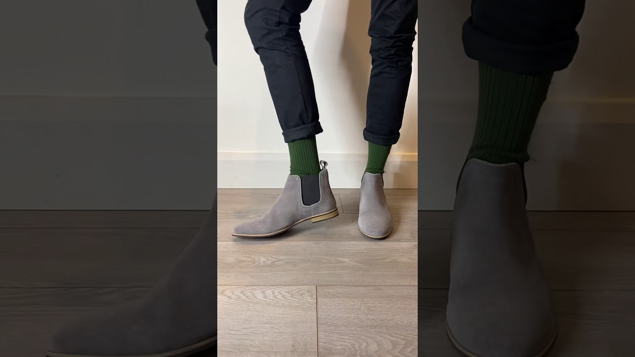 Green socks styled 3 ways...