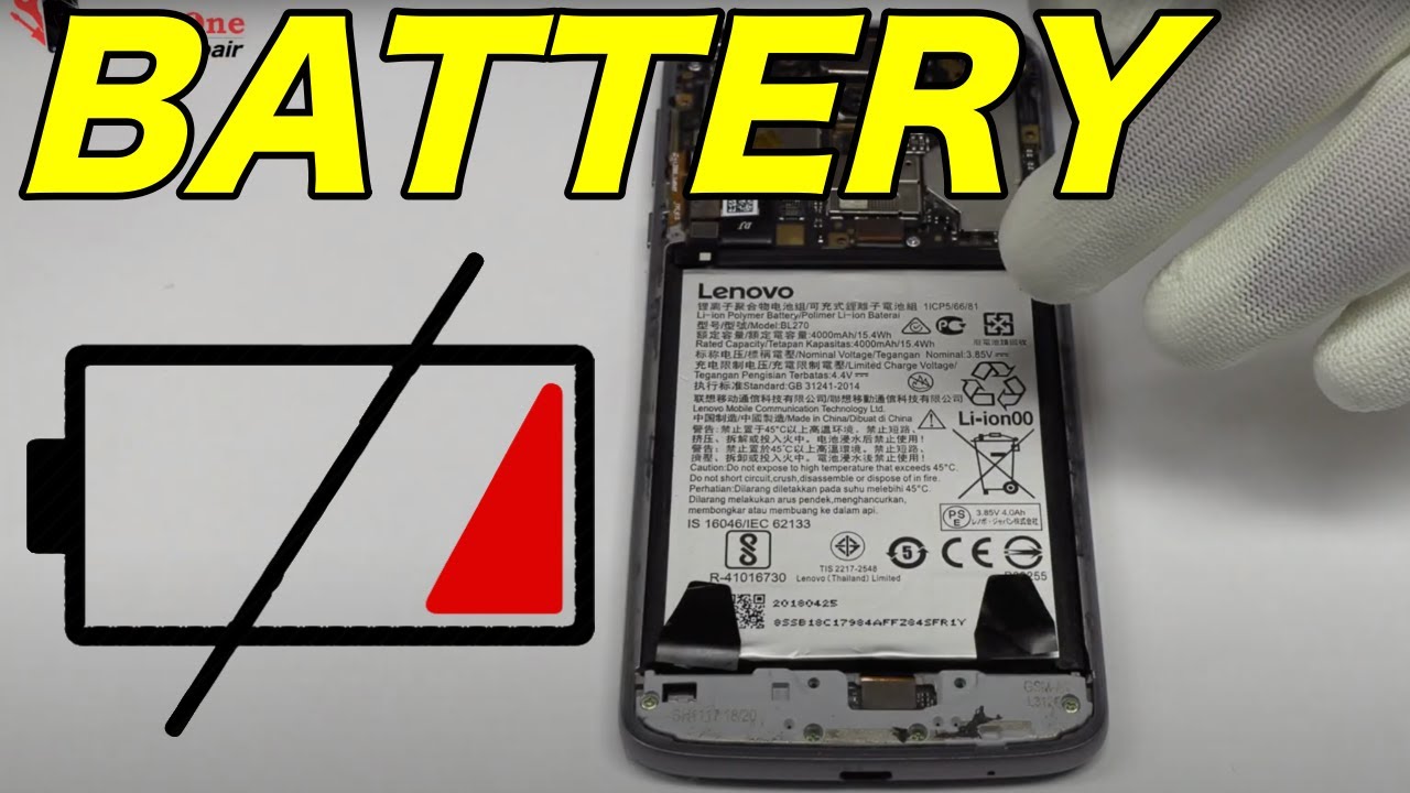 Motorola Moto E5 Battery Replacement