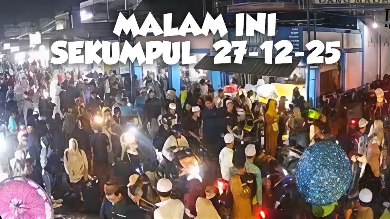 SITUASI TERKINI  MALAM MINGGU DI SEKUMPUL MARTAPURA 27/12/25
