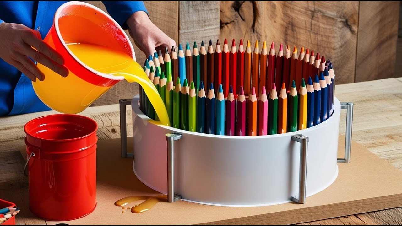 Check It Out: Craftsman Uses Epoxy Glue And Pencil To Create Amazing Work