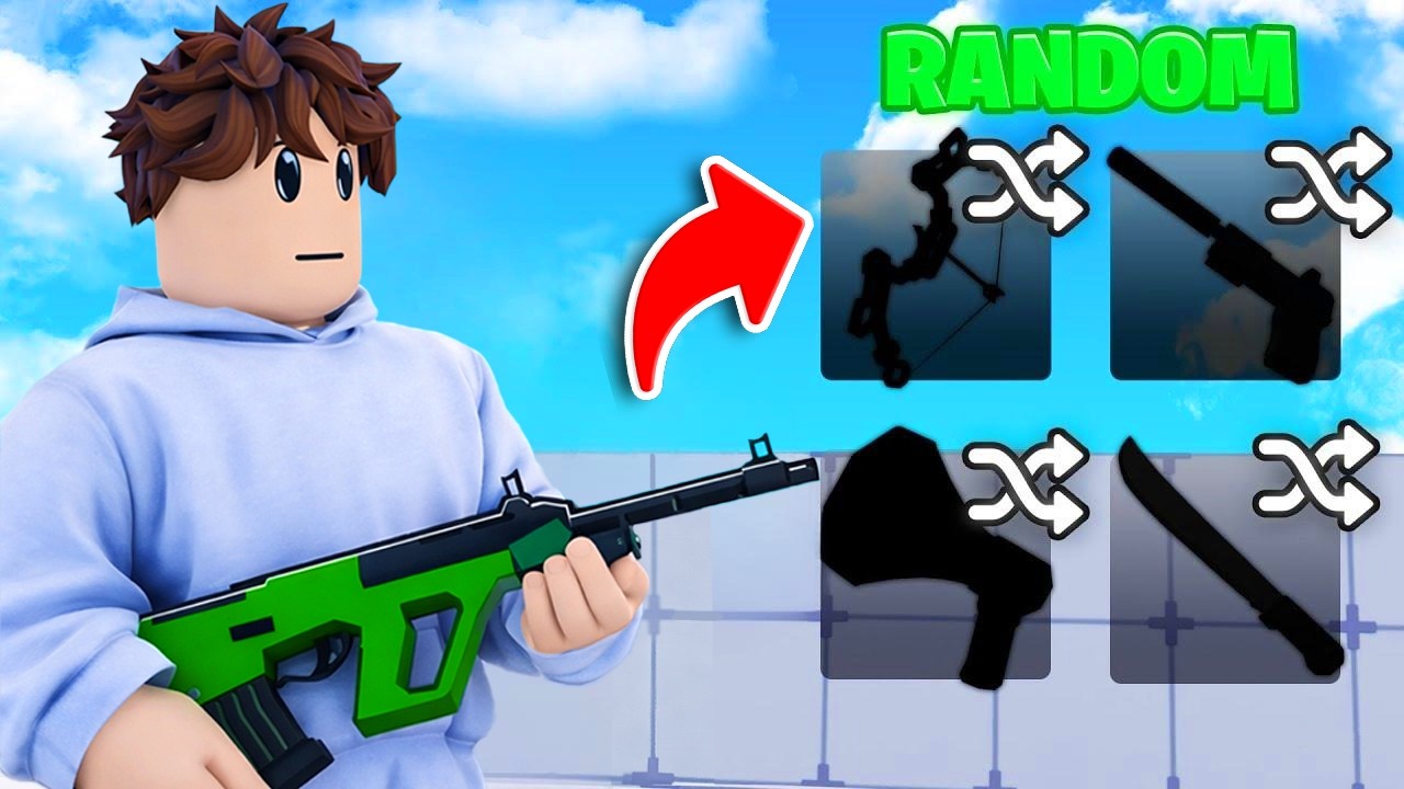 Roblox RIVALS, ale VŠETKO je RANDOM!