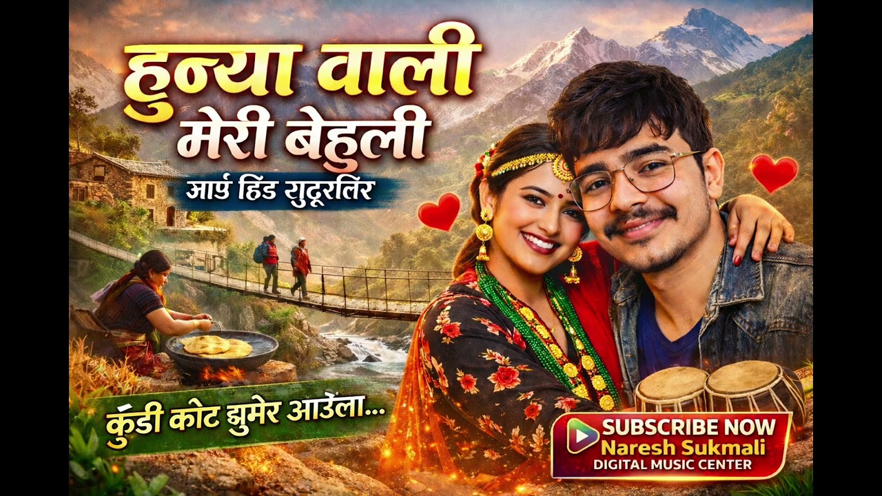 हुन्या वाली मेरी बेहुली - Hunya Wali Meri Behuli | Naresh Sukmali | New Nepali Lok Dohori Song 2026