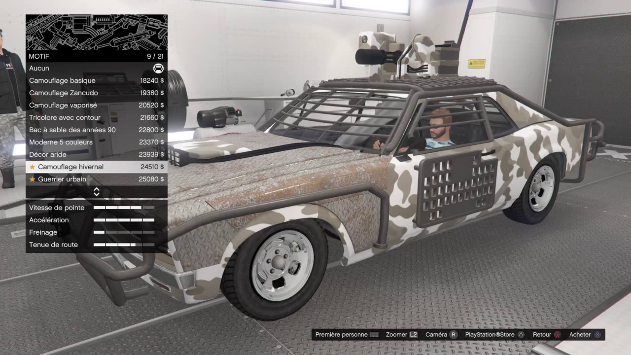 GTA 5 la Tampa armée + customisation