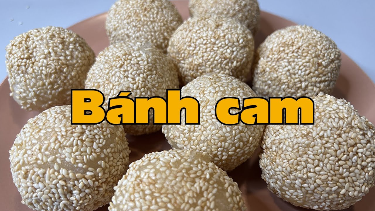 Bánh cam, giòn ngon hấp dẫn!