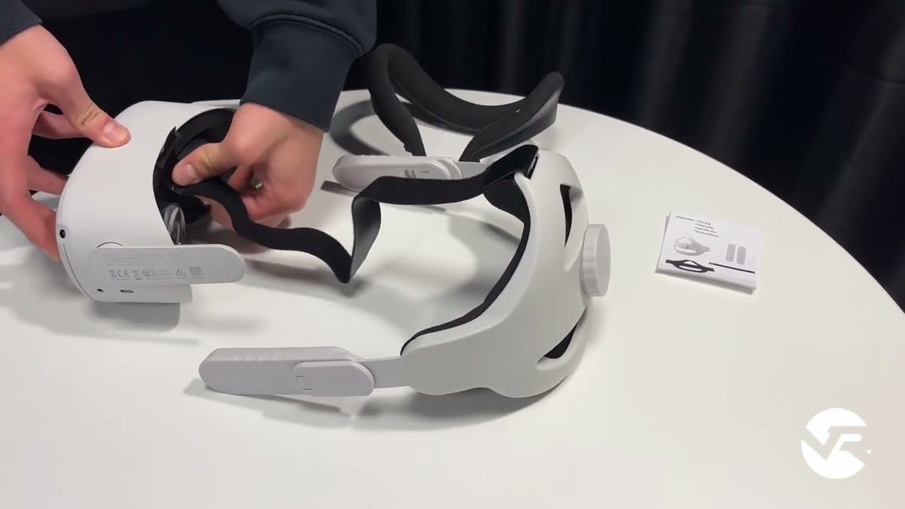 VR ACCESSORY - COMFORT ELITE STRAP for Oculus Quest 2 presented by Vortex Virtual Reality®